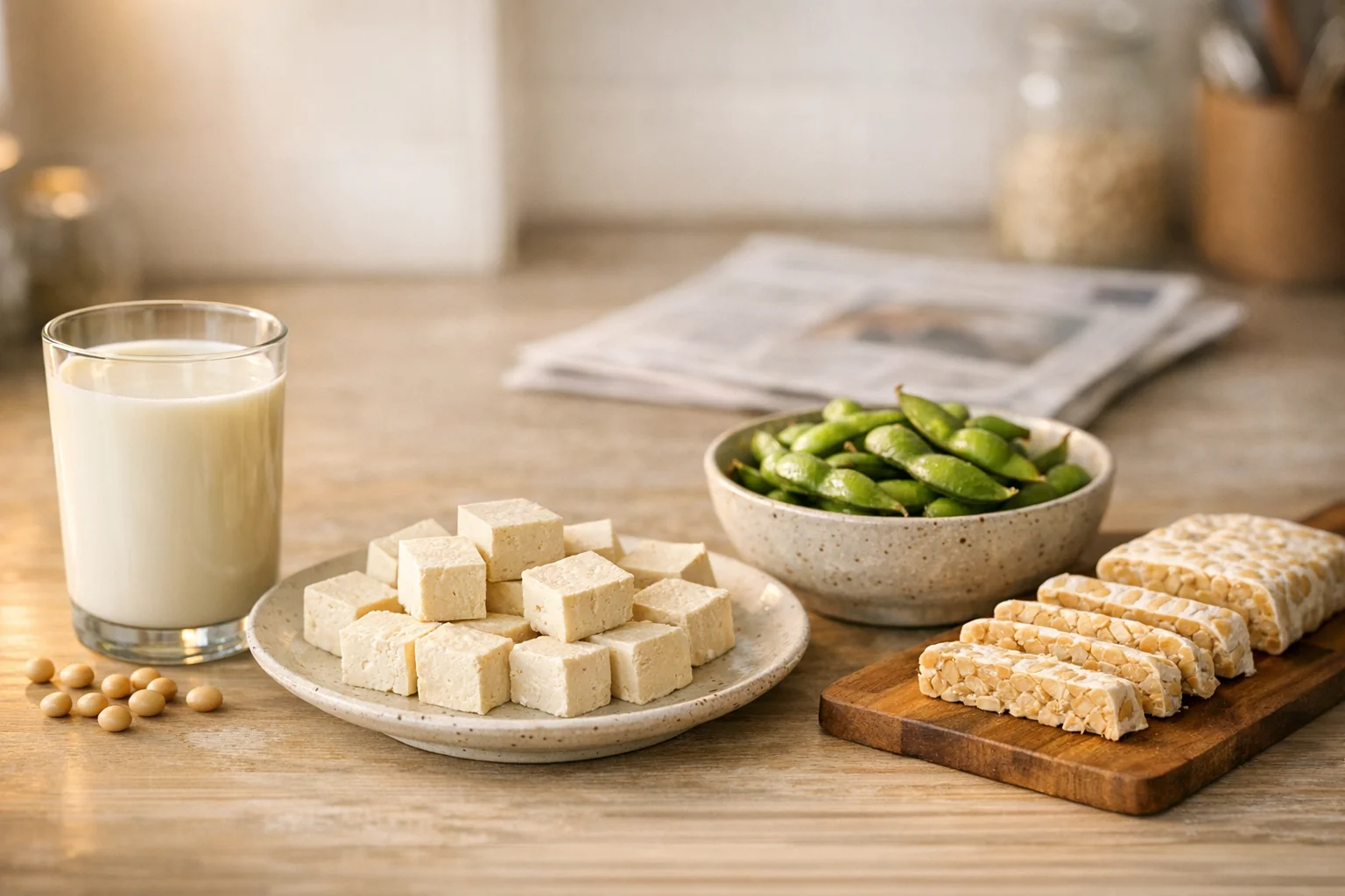 Comparison of choline content in soy foods versus animal products