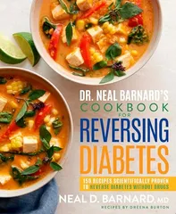 Cover of Dr. Neal Barnard's Cookbook for Reversing Diabetes