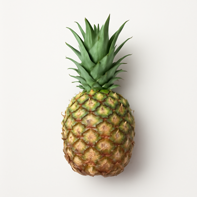 Pineapple, raw, traditional varieties