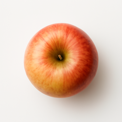 Apples, raw, red delicious, with skin
