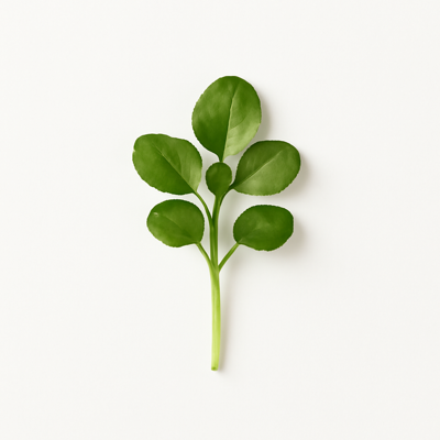 Cress, garden, raw