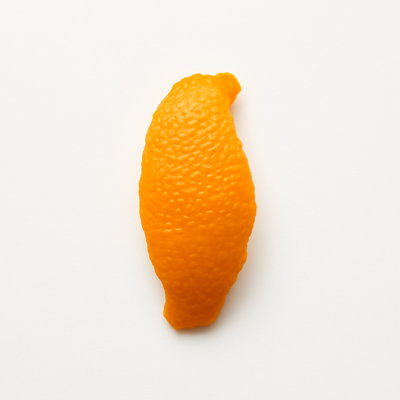 Orange peel, raw