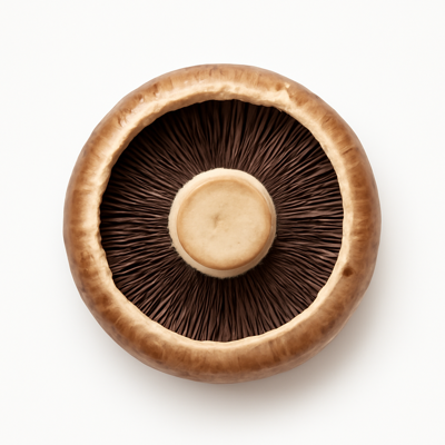 Mushrooms, portabella, raw