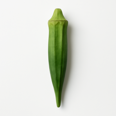 Okra, raw