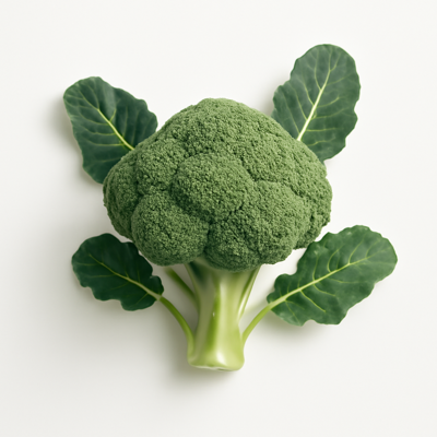 Broccoli, leaves, raw