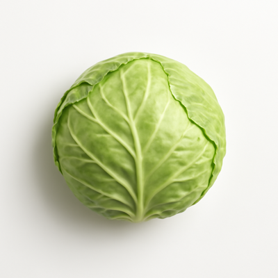 Cabbage, common (danish, domestic, and pointed types), stored, raw