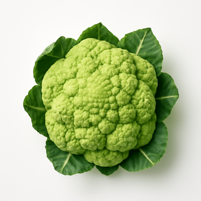 Cauliflower, green, raw