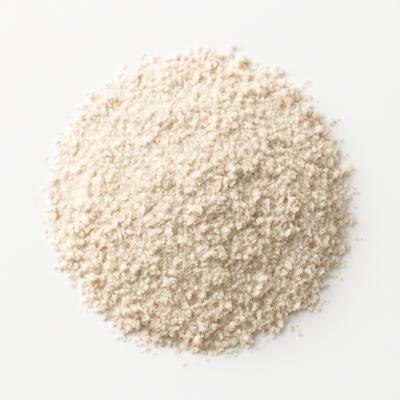 Oat flour, partially debranned