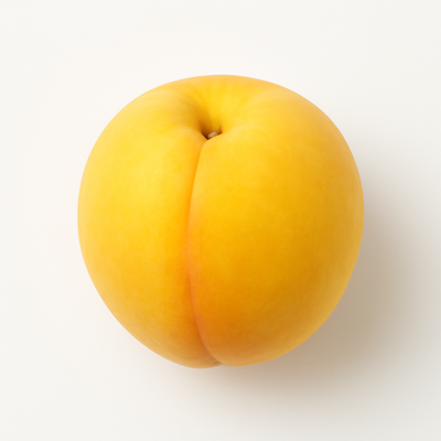 Peaches, yellow, raw