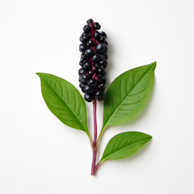 Pokeberry shoots, (poke), raw