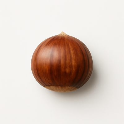 Nuts, chestnuts, european, raw, unpeeled