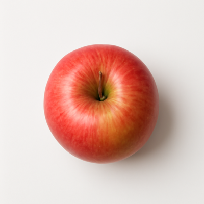 Apples, raw, with skin