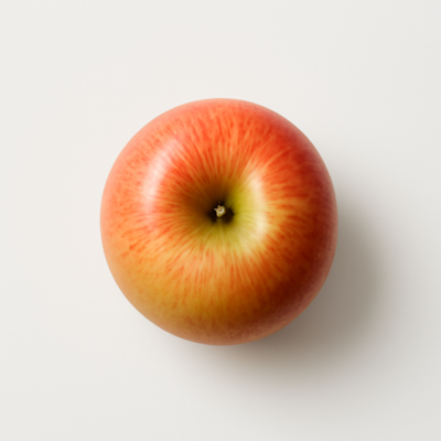 Apples, raw, without skin