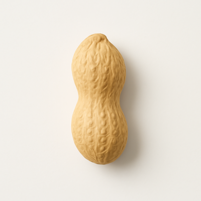 Peanuts, all types, raw