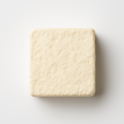 Tofu, raw, firm, prepared with calcium sulfate