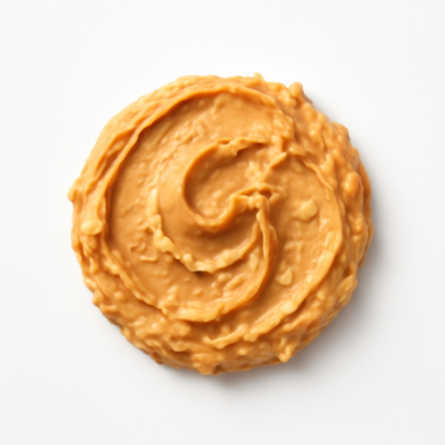 Peanut butter, chunk style, with salt