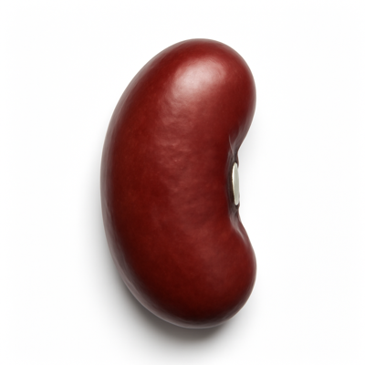 Beans, kidney, royal red, mature seeds, raw