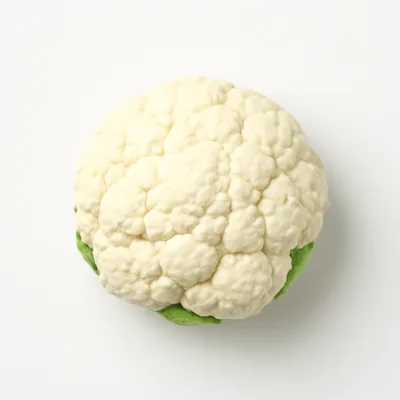 Illustration of cauliflower, raw