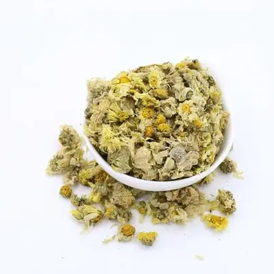 Illustration of dried chrysanthemum petals