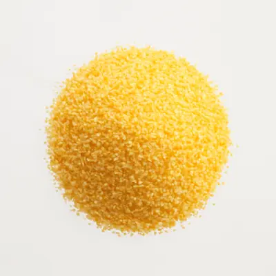 Illustration of yellow cornmeal