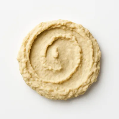 Illustration of hummus, home prepared