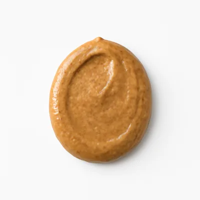 Illustration of nuts, almond butter, plain, with salt added