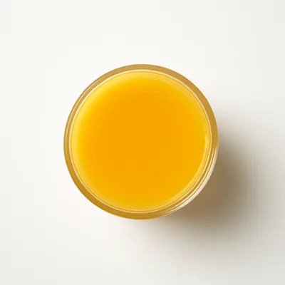 Illustration of orange juice, raw