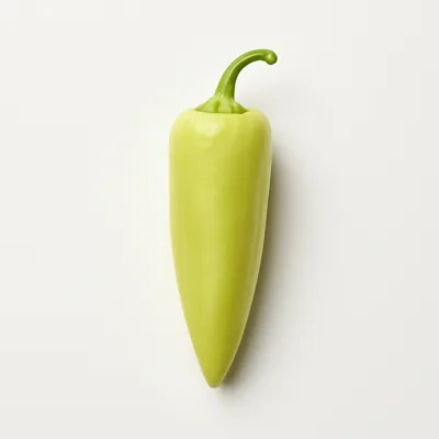 Illustration of pepper, banana, raw