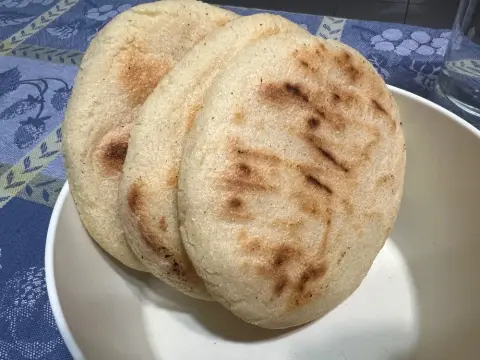 Arepas, cooked by Ely (Test)