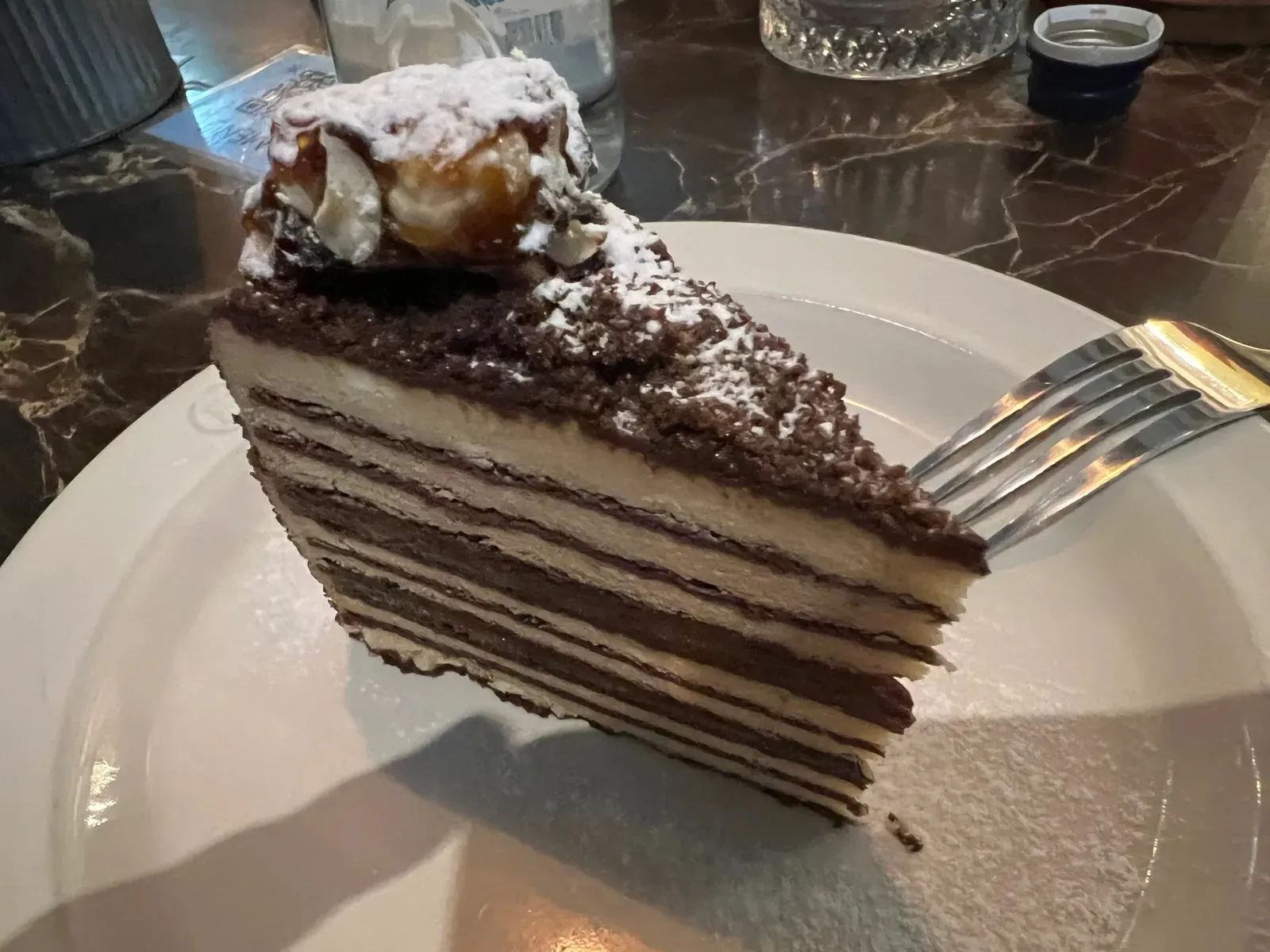Layered Chocolate Cream Cake, inspired by Billy in Tbilisi, another view (3 of 4)