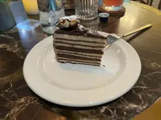 Layered Chocolate Cream Cake, inspired by Billy in Tbilisi, another view (2 of 4)